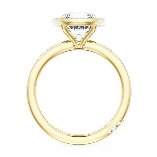 Round Bloom Engagement Ring