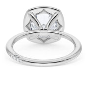 Cushion Solitaire Engagement Ring