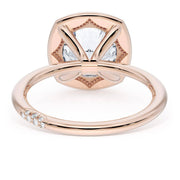 Cushion Solitaire Engagement Ring