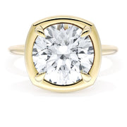 Cushion Solitaire Engagement Ring
