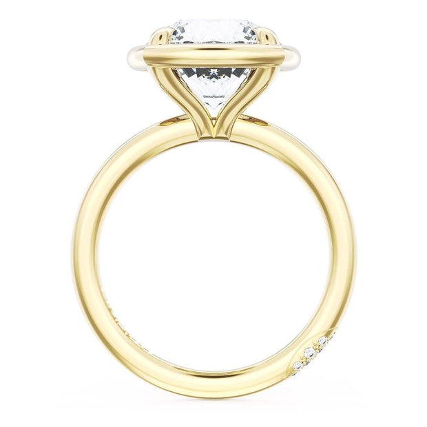 Cushion Solitaire Engagement Ring