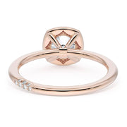 Cushion Solitaire Engagement Ring