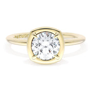 Cushion Solitaire Engagement Ring