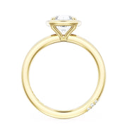 Cushion Solitaire Engagement Ring