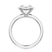 Cushion Solitaire Engagement Ring