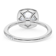 Cushion Solitaire Engagement Ring