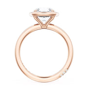 Cushion Solitaire Engagement Ring