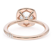 Cushion Solitaire Engagement Ring