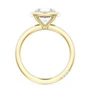 Cushion Solitaire Engagement Ring
