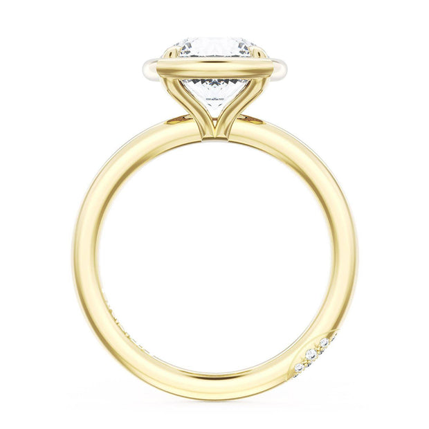 Cushion Solitaire Engagement Ring