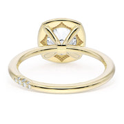 Cushion Solitaire Engagement Ring
