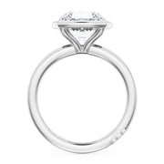 Cushion Solitaire Engagement Ring