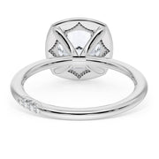 Cushion Solitaire Engagement Ring