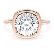 Cushion Solitaire Engagement Ring