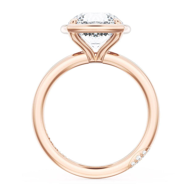 Cushion Solitaire Engagement Ring