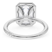 Emerald Solitaire Engagement Ring