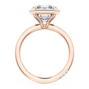Emerald Solitaire Engagement Ring