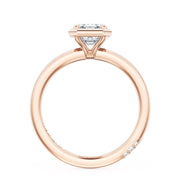 Emerald Solitaire Engagement Ring