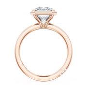 Emerald Solitaire Engagement Ring