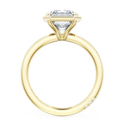 Emerald Solitaire Engagement Ring
