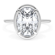 Oval Solitaire Engagement Ring