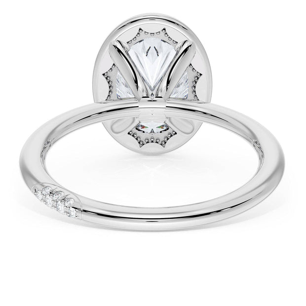 Oval Solitaire Engagement Ring