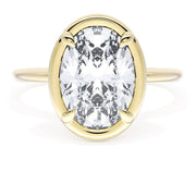 Oval Solitaire Engagement Ring