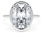 Oval Solitaire Engagement Ring