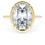 Oval Solitaire Engagement Ring