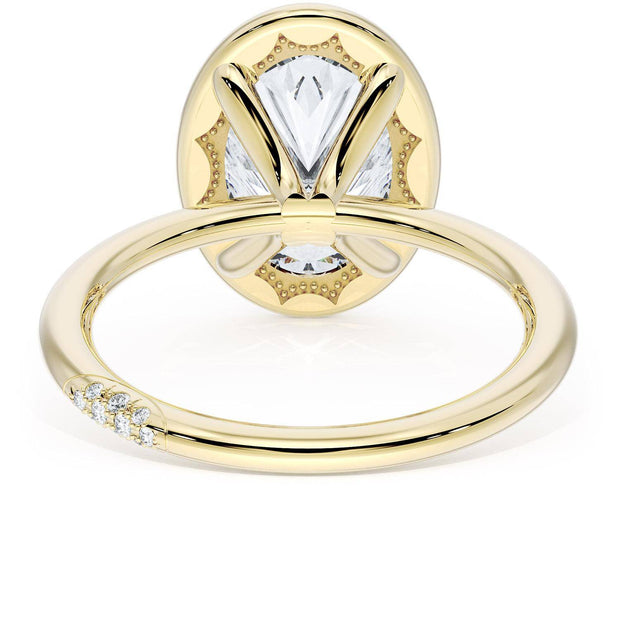 Oval Solitaire Engagement Ring