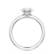 Oval Solitaire Engagement Ring