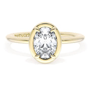 Oval Solitaire Engagement Ring