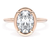 Oval Solitaire Engagement Ring