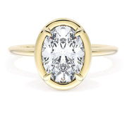 Oval Solitaire Engagement Ring