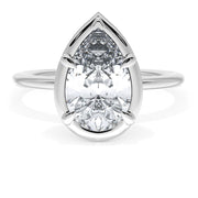 Pear Solitaire Engagement Ring