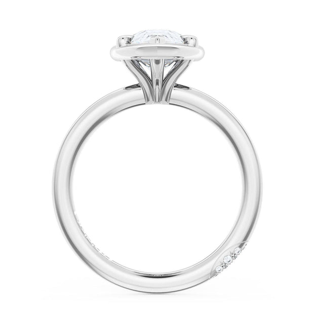 Pear Solitaire Engagement Ring