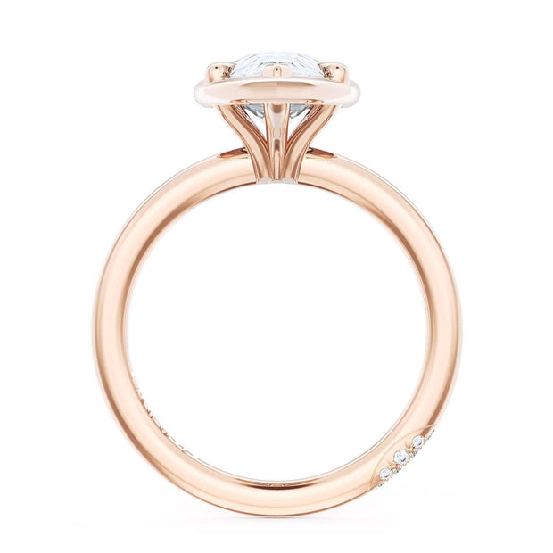 Pear Solitaire Engagement Ring