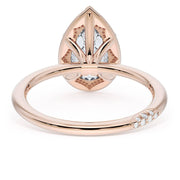 Pear Solitaire Engagement Ring