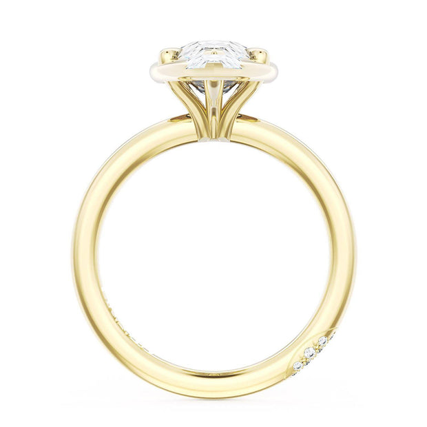 Pear Solitaire Engagement Ring