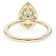 Pear Solitaire Engagement Ring