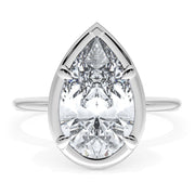 Pear Solitaire Engagement Ring