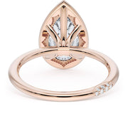 Pear Solitaire Engagement Ring