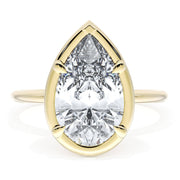Pear Solitaire Engagement Ring