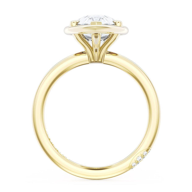 Pear Solitaire Engagement Ring