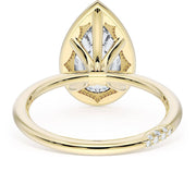 Pear Solitaire Engagement Ring