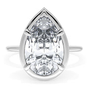 Pear Solitaire Engagement Ring