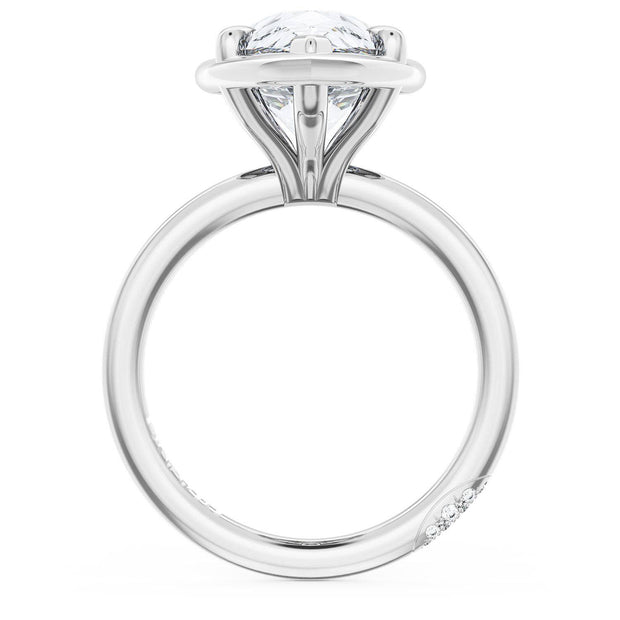 Pear Solitaire Engagement Ring