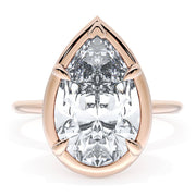 Pear Solitaire Engagement Ring