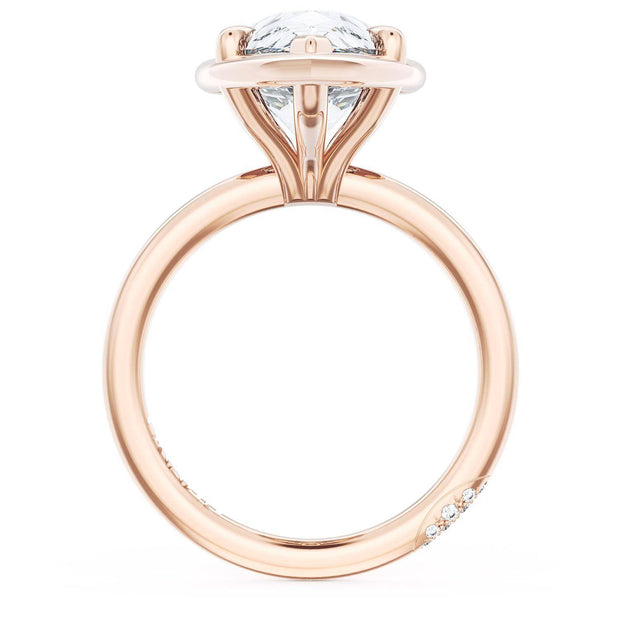 Pear Solitaire Engagement Ring