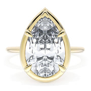Pear Solitaire Engagement Ring